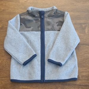 Old Navy baby boy's fleece zip jacket